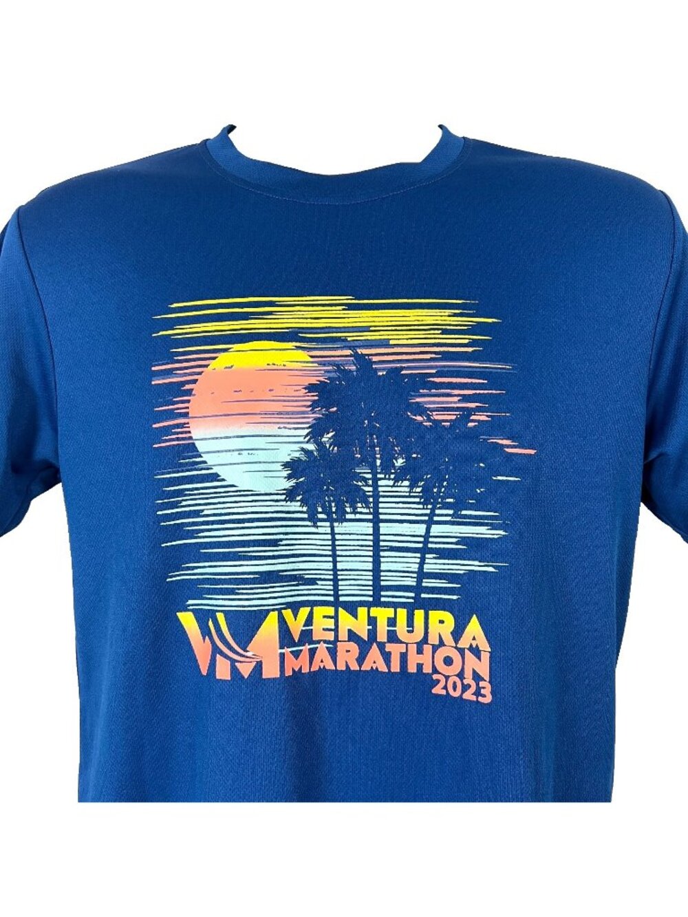 Ventura CA Marathon 2023 Mens Performance Shirt size Small 38x25 Participant